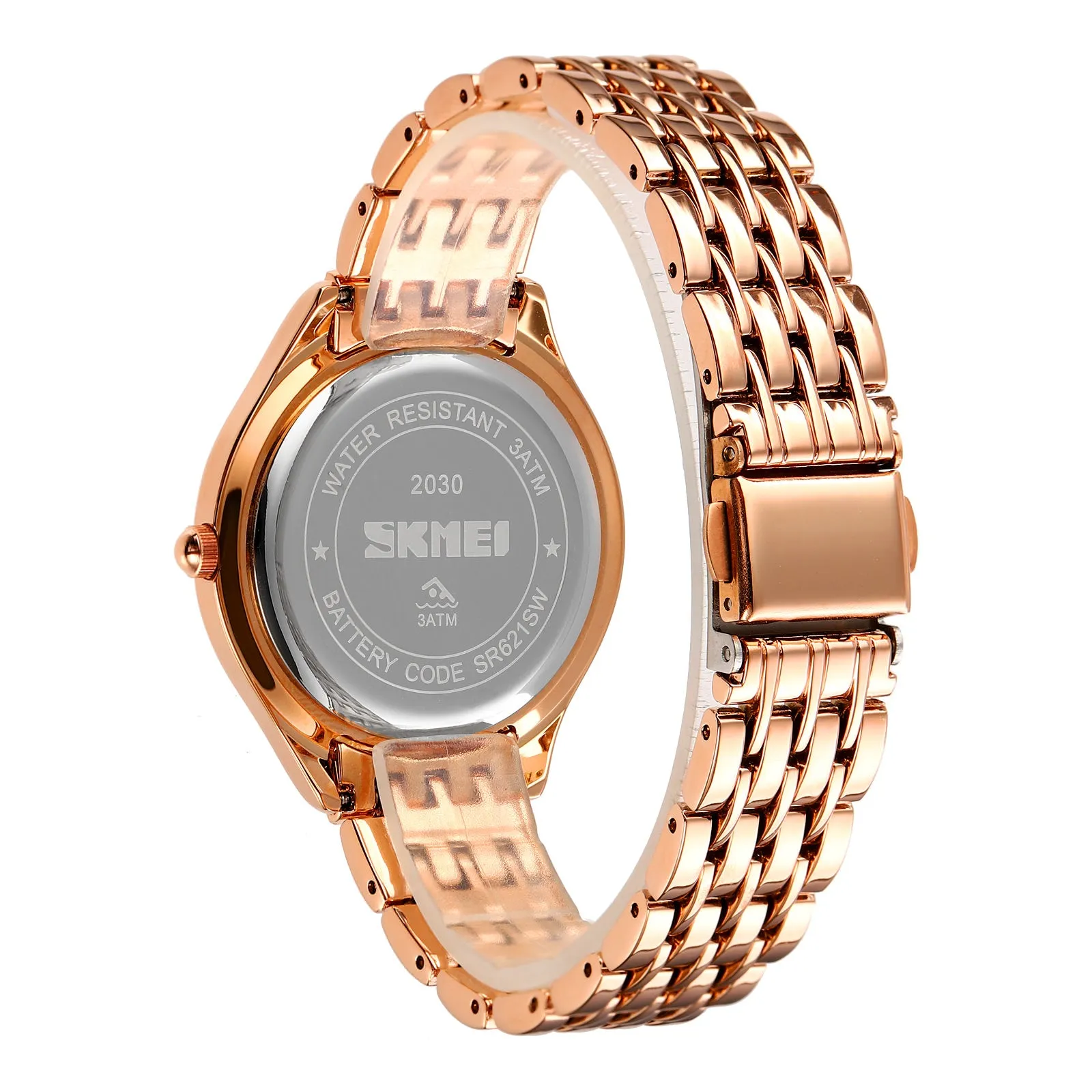 SKMEI 2030 Temperament Rhinestone Jewelry Watch for Women