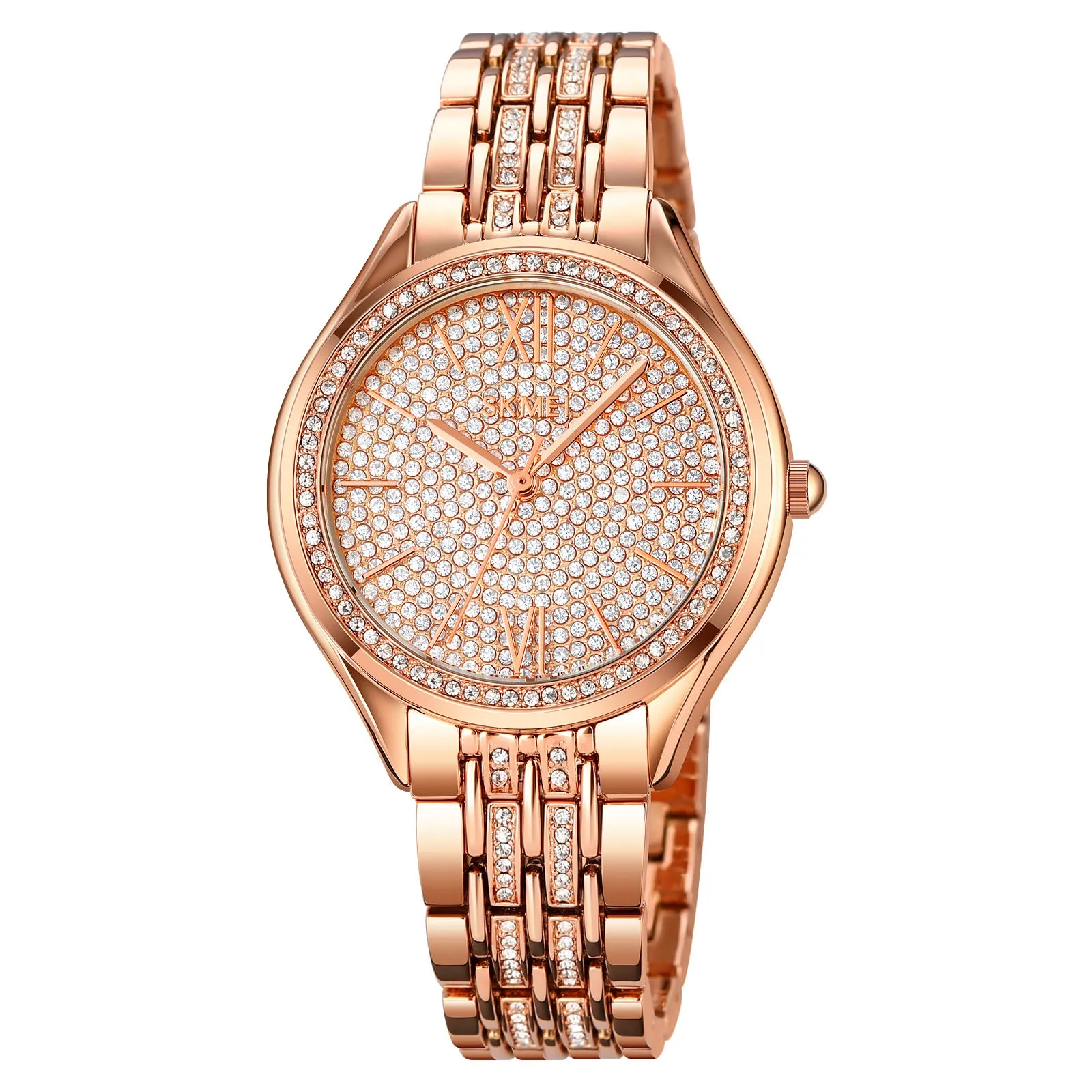 SKMEI 2030 Temperament Rhinestone Jewelry Watch for Women