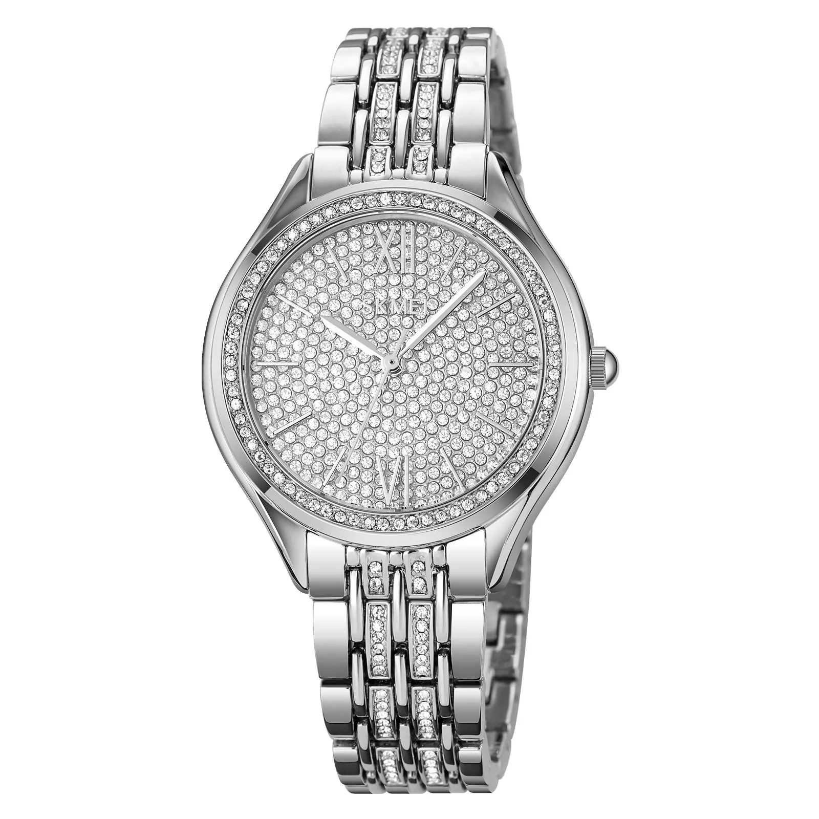 SKMEI 2030 Temperament Rhinestone Jewelry Watch for Women