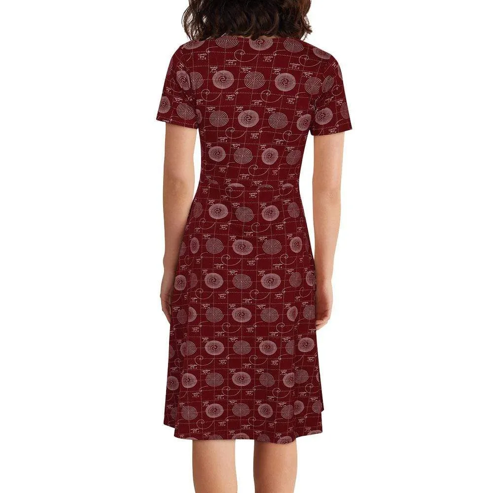 Spirals Grace Dress