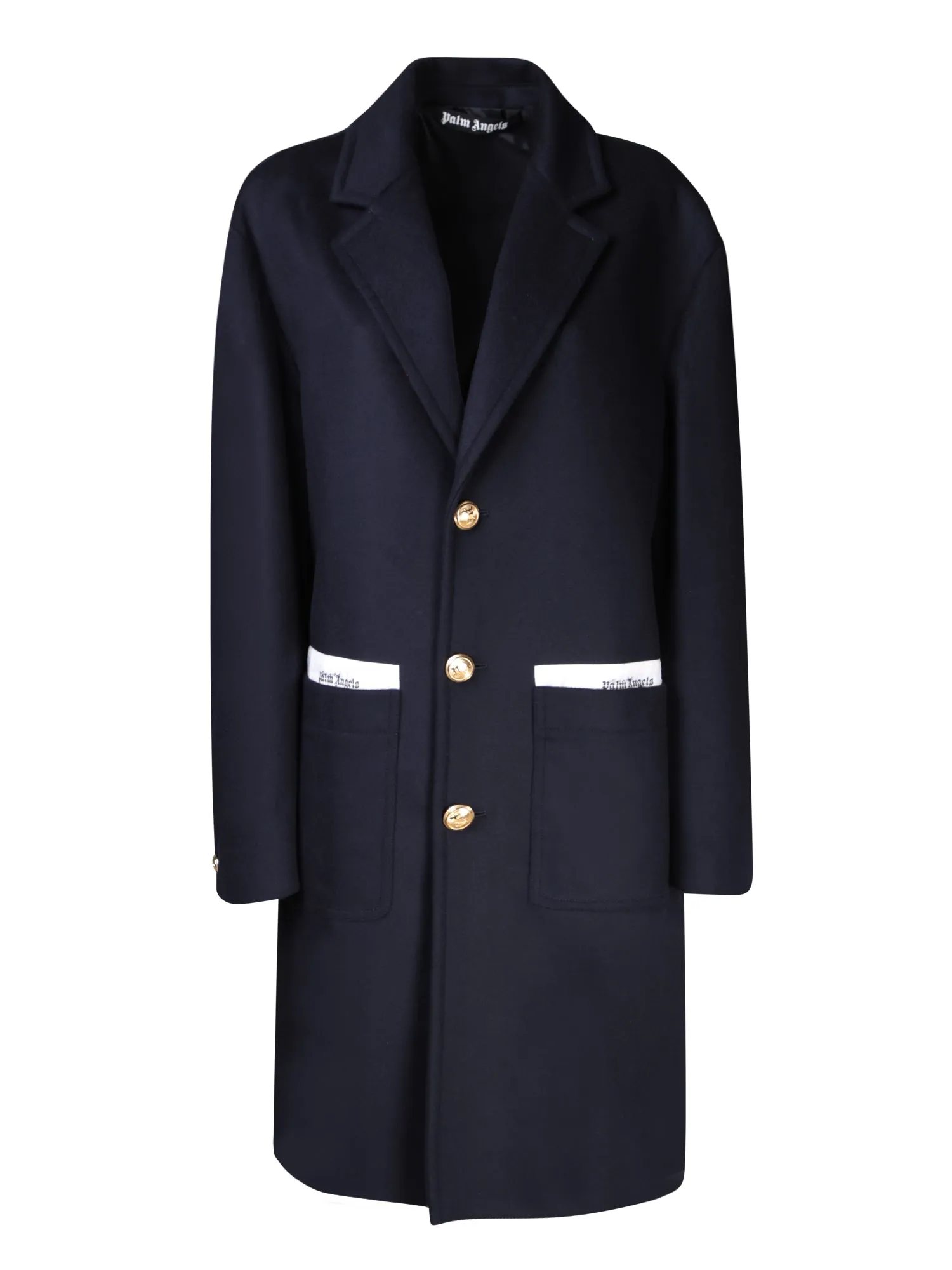 Tailored blue coat