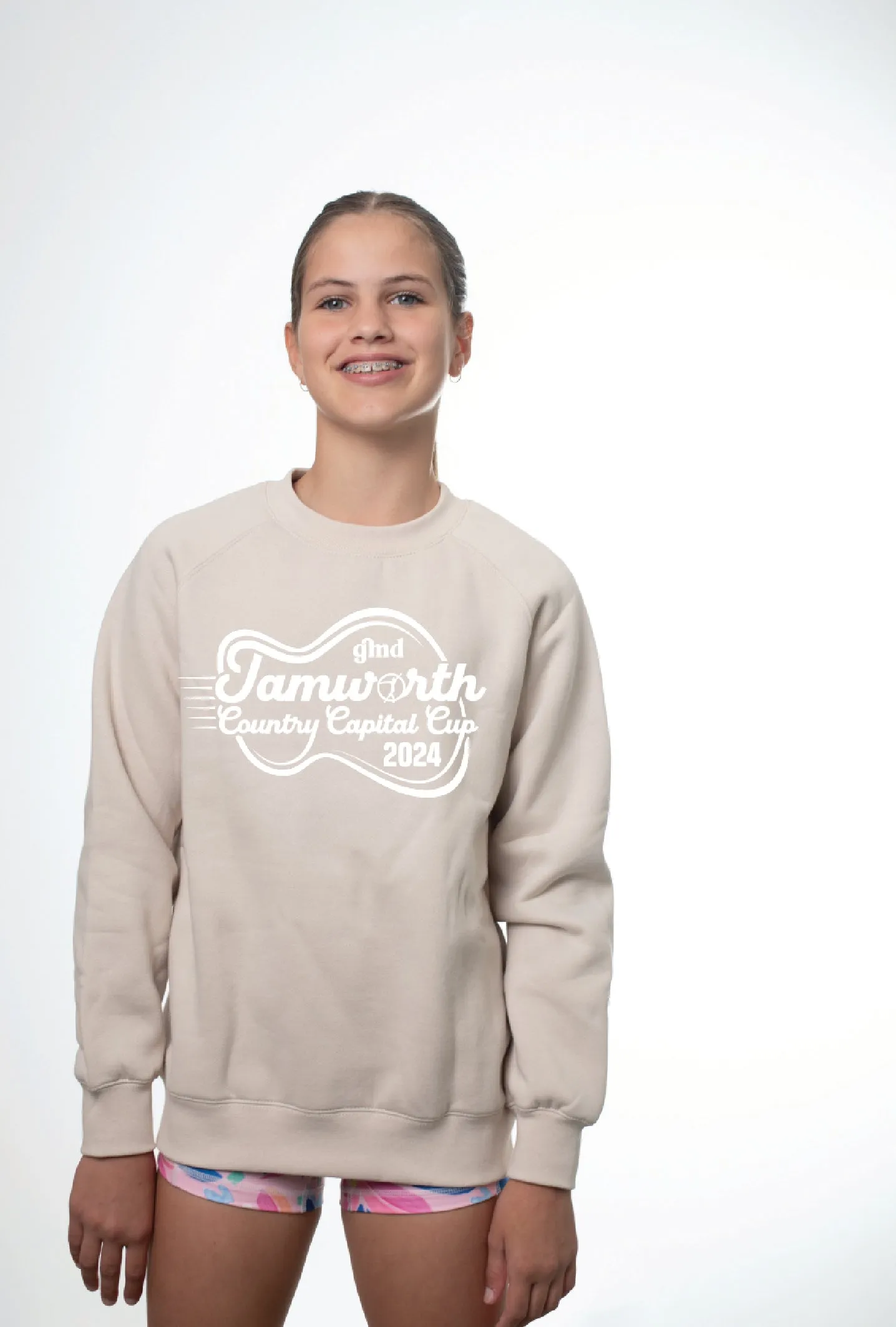 Tamworth CCC24- Cream Crew Neck Jumper