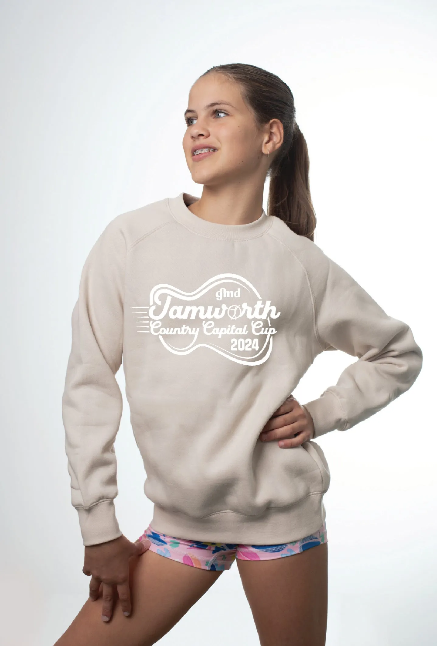 Tamworth CCC24- Cream Crew Neck Jumper