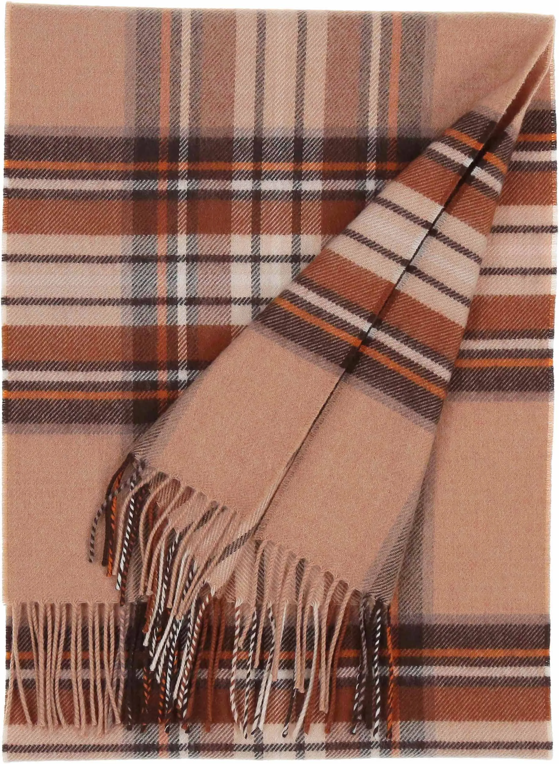 Tartan Wool Woven Scarf