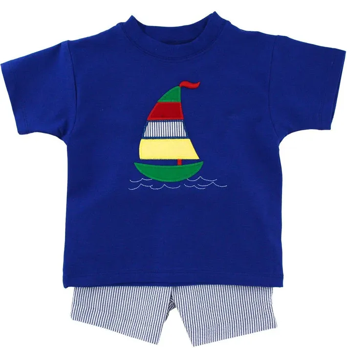 The Bailey Boys Knit Sailboat Bubble