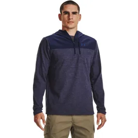 'Under Armour' Men's Specialist Grid 1/2 Zip Hoodie - Midnight Navy