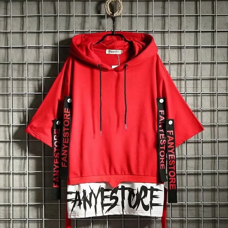 WLS Streamer Hooded Contrast Tee