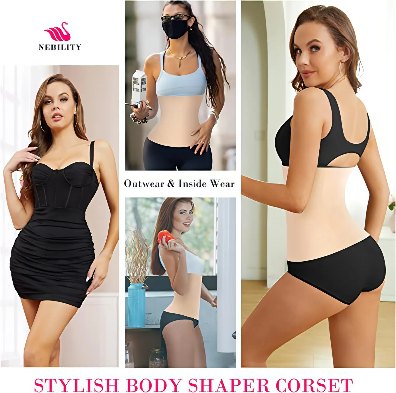 Women Postpartum Recovery Shapewear Tummy Control