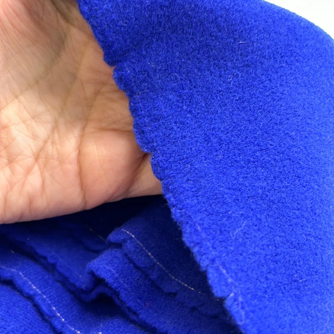 Wool Blend Coat Weight, Royal Blue (WCW0230)