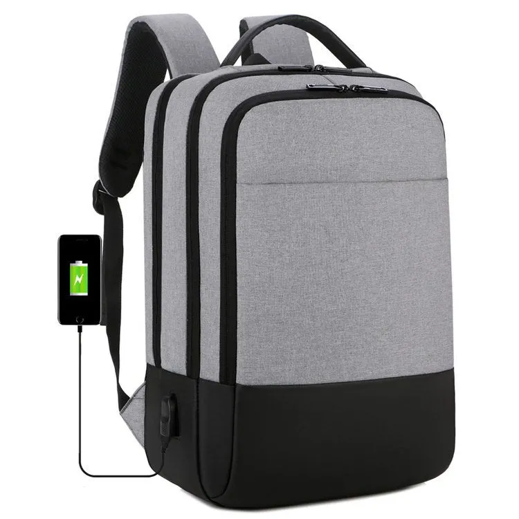 XIANGTUIBAO Backpack Men's and Women's Fashion Casual Simple Large Capacity Multi-Functional Laptop Bag Business Outdoor Travel Bag