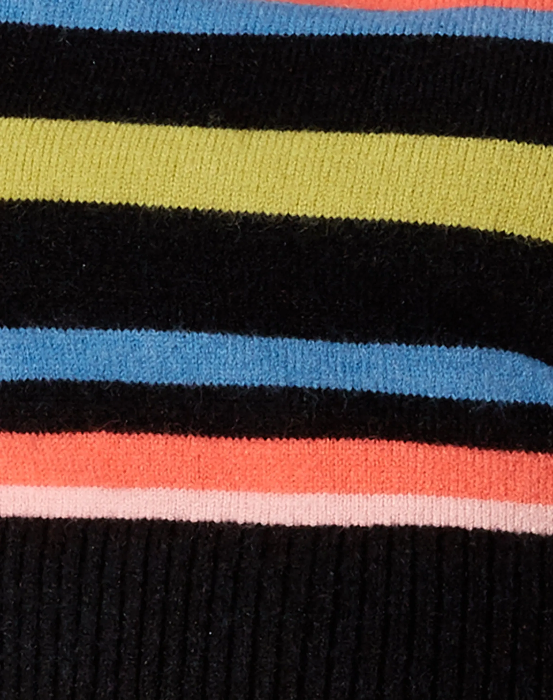 Zutha Jumper in Multi Stripe Blue and Black